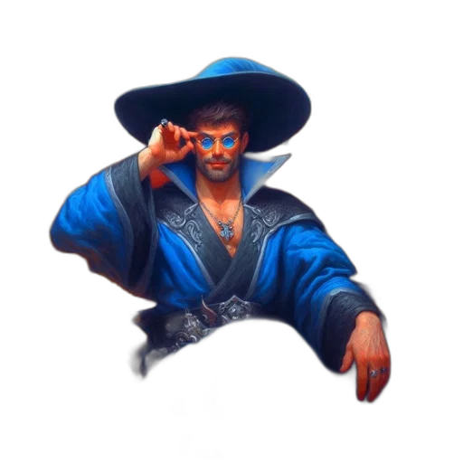 staff, jacket, hat, mask transparent PNG cut-out