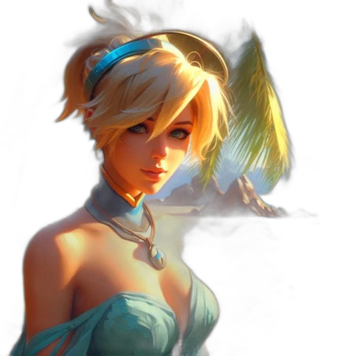 staff, face, weapon, dress transparent PNG cut-out