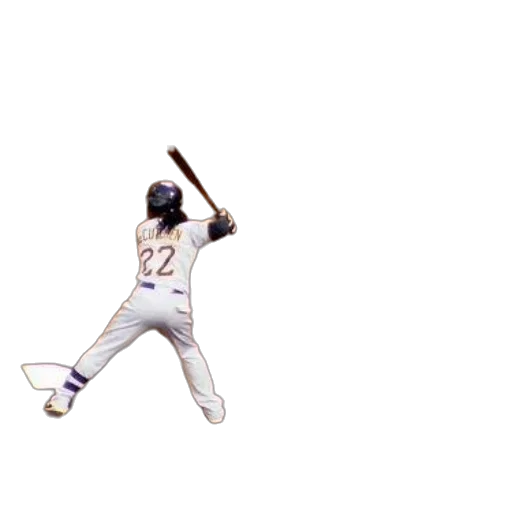 pixel art, baseball, player, number transparent PNG cut-out