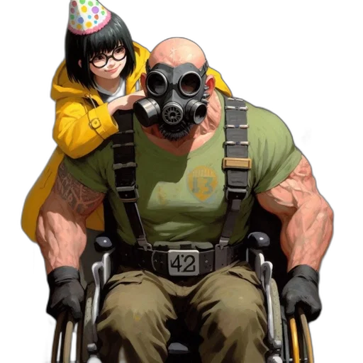 mask, weapon, face, robot transparent PNG cut-out