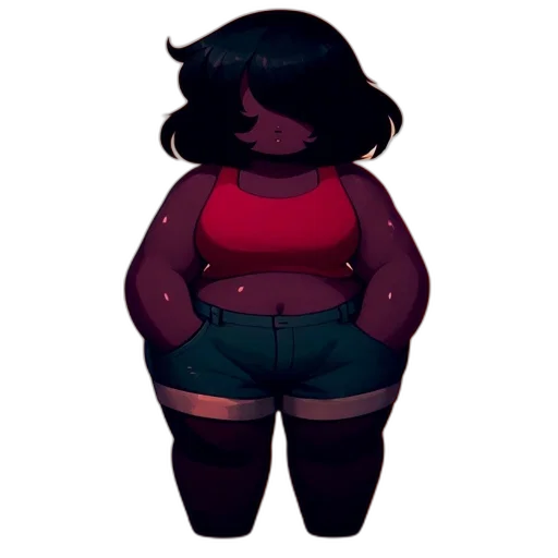 jacket, dress, creature, staff transparent PNG cut-out