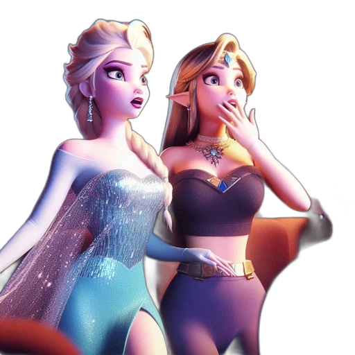 3d render, concept art, fantasy art, cartoon transparent PNG cut-out