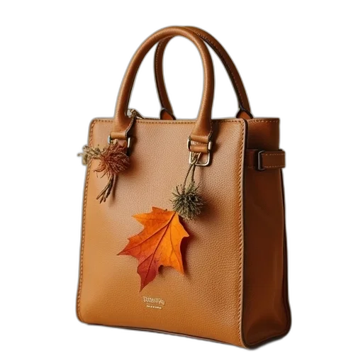 photorealistic, earth tones, bag, zip transparent PNG cut-out