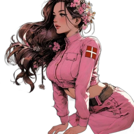 comic book art, concept art, fantasy art, cartoon transparent PNG cut-out