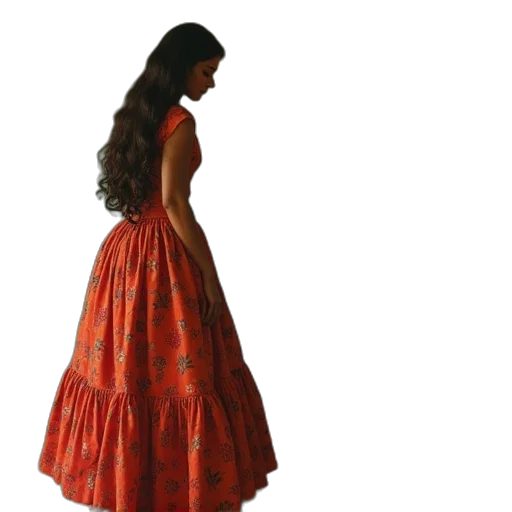 dress, hair, crown, jewelry transparent PNG cut-out