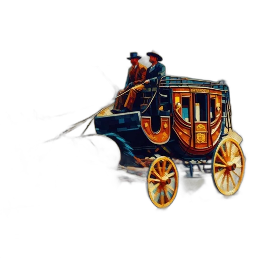 car, concept art, photorealistic, oil painting transparent PNG cut-out