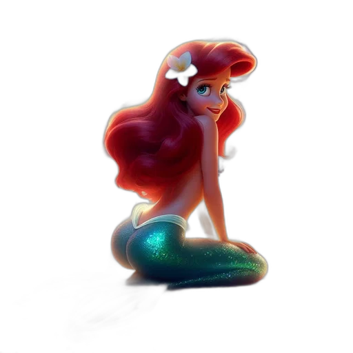 creature, dress, concept art, 3d render transparent PNG cut-out