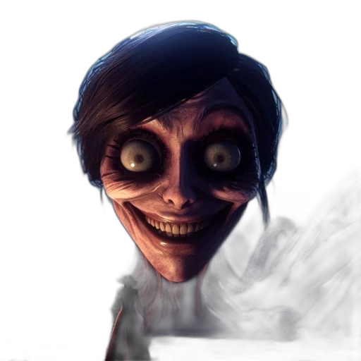 face, mask, creature, staff transparent PNG cut-out