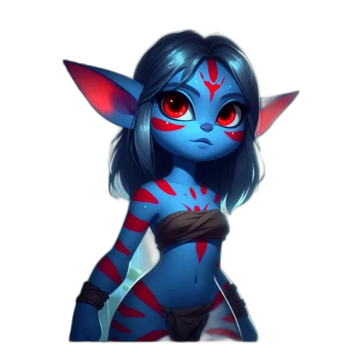 staff, dragon, mask, fantasy art transparent PNG cut-out