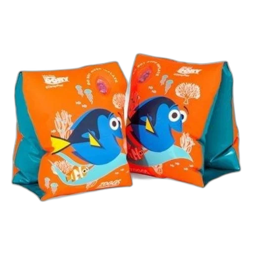 pair, orange, blue, inflatable transparent PNG cut-out