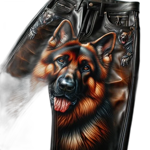 jacket, animal, photorealistic, fantasy art transparent PNG cut-out