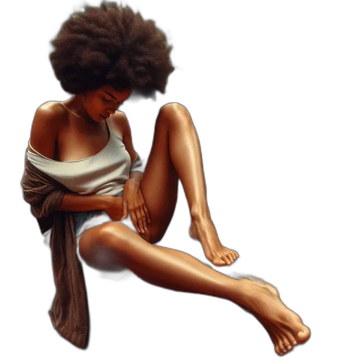 dress, photorealistic, concept art, oil painting transparent PNG cut-out
