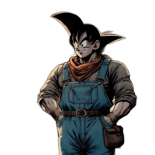 staff, jacket, hat, concept art transparent PNG cut-out