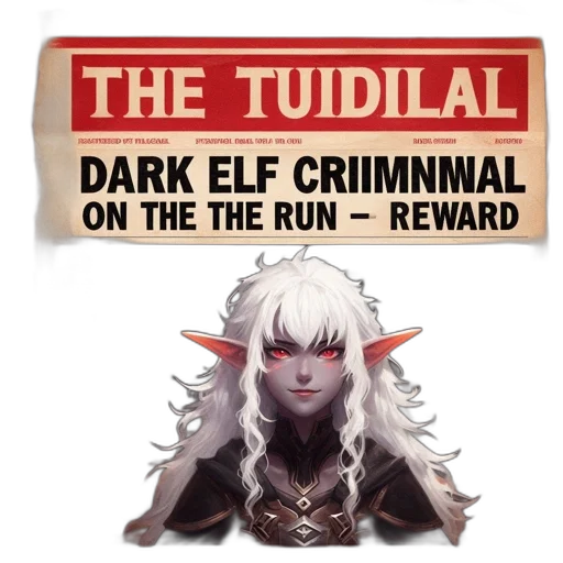 concept art, fantasy art, outdated, newspaper transparent PNG cut-out