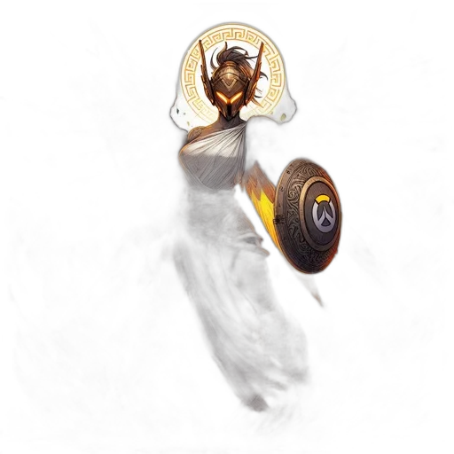crown, weapon, robot, creature transparent PNG cut-out