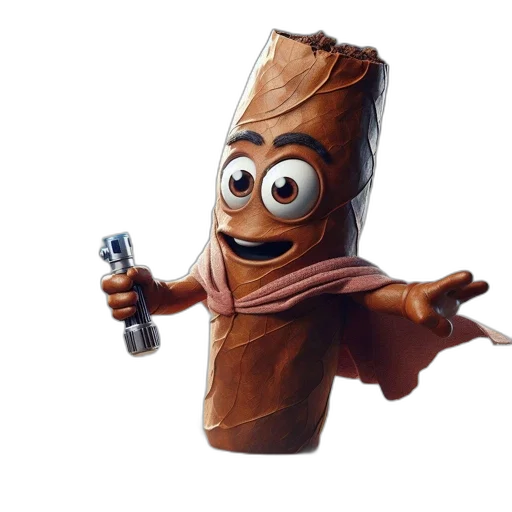 staff, tree, bottle, robot transparent PNG cut-out
