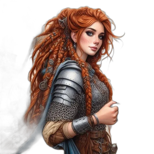 sword, dragon, jacket, fantasy art transparent PNG cut-out