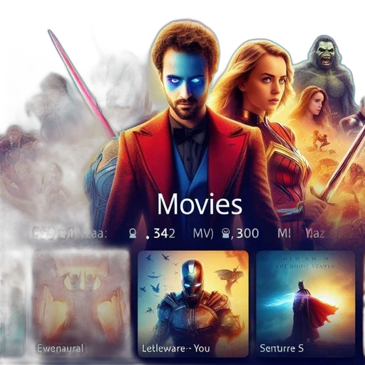 colorful, movie, player, interface transparent PNG cut-out