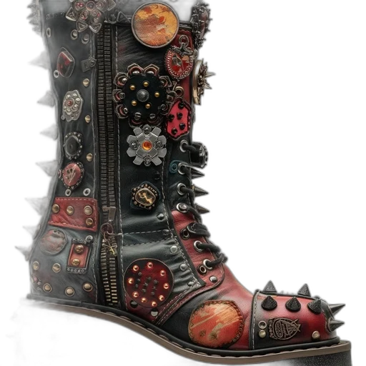 shoes, fantasy art, photorealistic, concept art transparent PNG cut-out