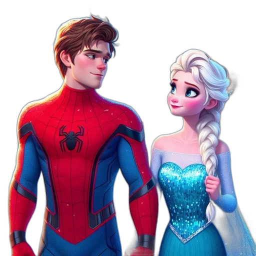 comic book art, concept art, fantasy art, cartoon transparent PNG cut-out