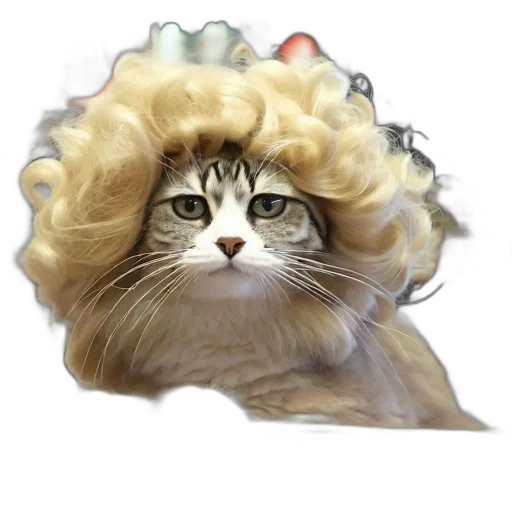 crown, hair, hat, animal transparent PNG cut-out