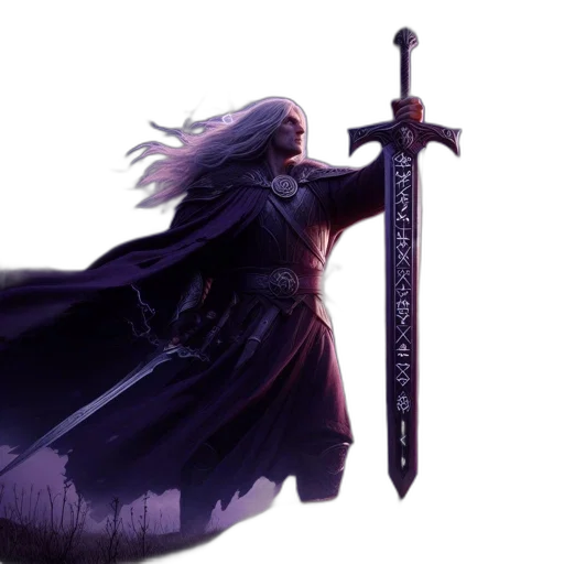 sword, weapon, staff, concept art transparent PNG cut-out