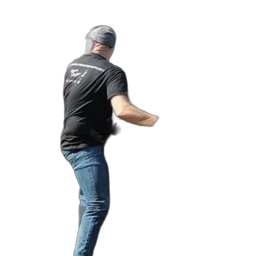 jacket, staff, shoes, robot transparent PNG cut-out