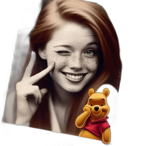 face, mask, photorealistic, cartoon transparent PNG cut-out