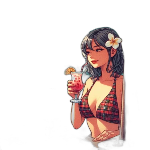 dress, flower, bottle, jewelry transparent PNG cut-out