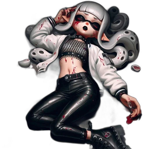 robot, jacket, concept art, comic book art transparent PNG cut-out