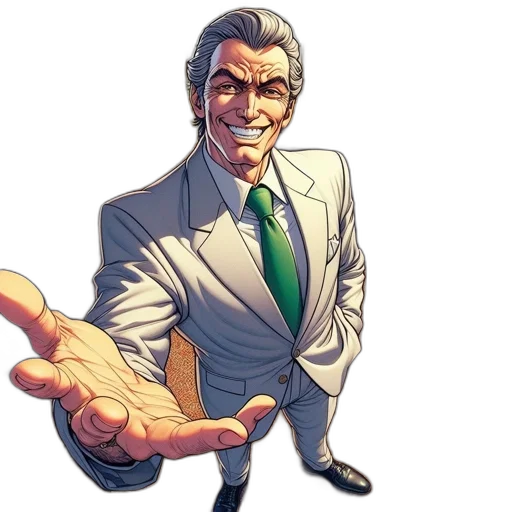 staff, jacket, face, weapon transparent PNG cut-out
