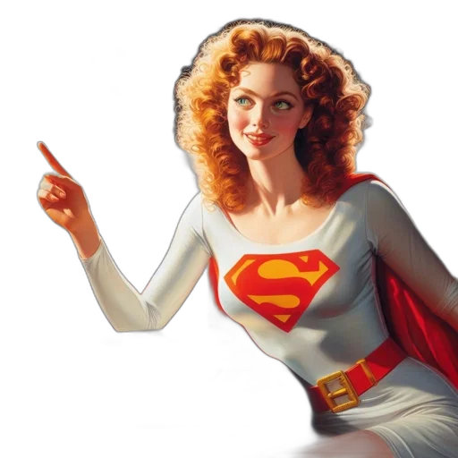 comic book art, concept art, photorealistic, woman transparent PNG cut-out