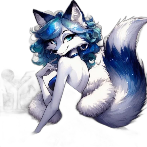 staff, creature, animal, fantasy art transparent PNG cut-out