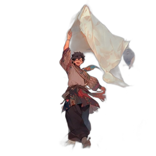 weapon, staff, jacket, sword transparent PNG cut-out