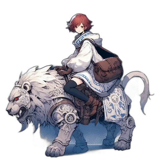 animal, sword, weapon, staff transparent PNG cut-out