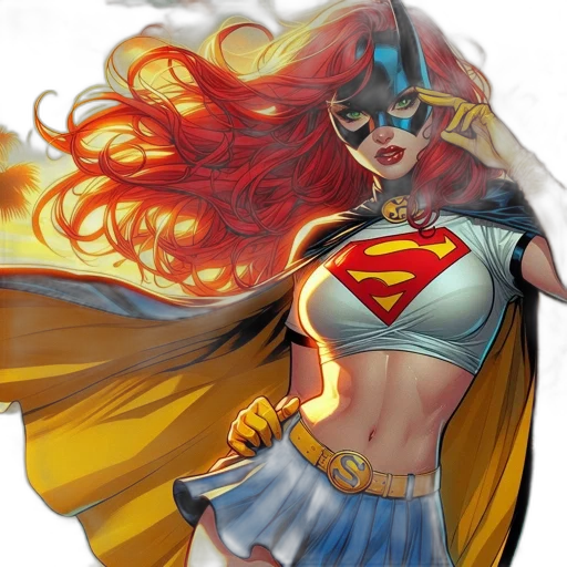 comic book art, concept art, fantasy art, photorealistic transparent PNG cut-out