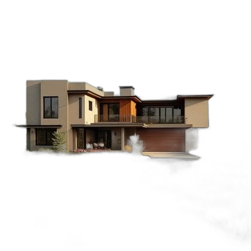 building, furniture, 3d render, photorealistic transparent PNG cut-out