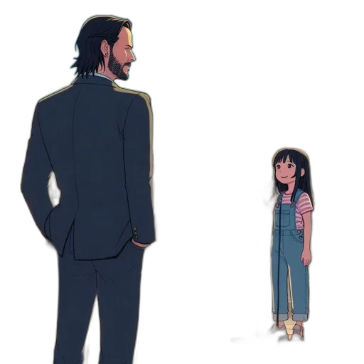 dress, jacket, concept art, anime transparent PNG cut-out