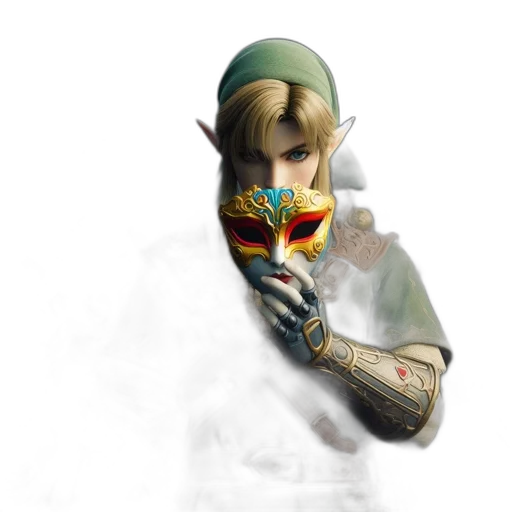 mask, face, weapon, staff transparent PNG cut-out