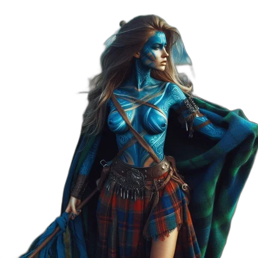 dress, fantasy art, concept art, comic book art transparent PNG cut-out