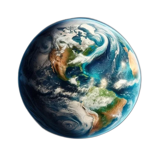 photorealistic, 3d render, concept art, outer space transparent PNG cut-out