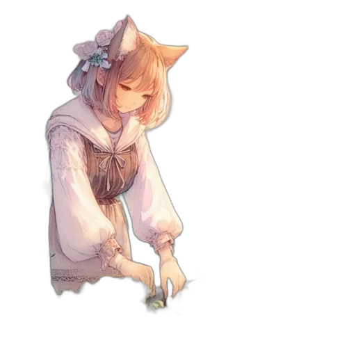 dress, staff, crown, mask transparent PNG cut-out