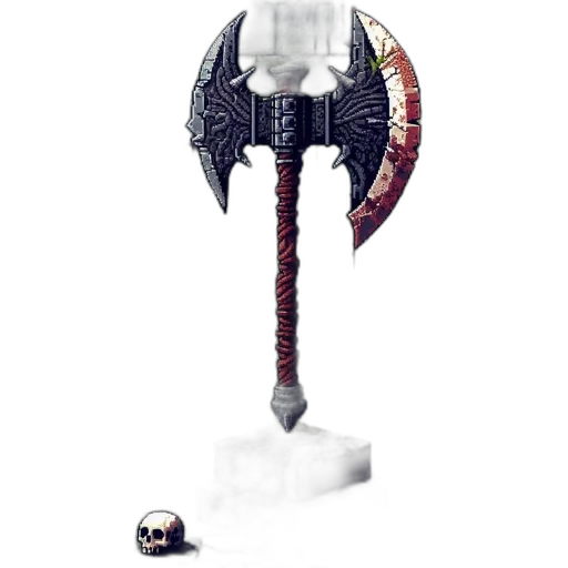 sword, weapon, staff, robot transparent PNG cut-out