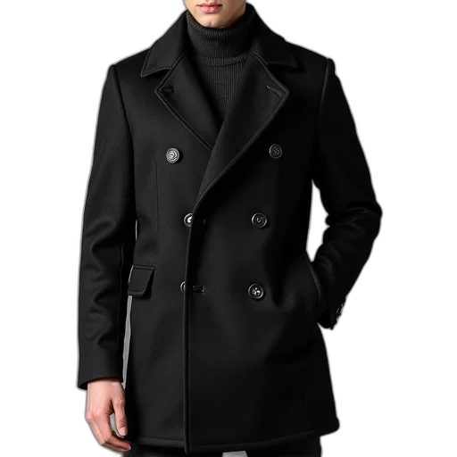 jacket, monochrome, dark, new transparent PNG cut-out