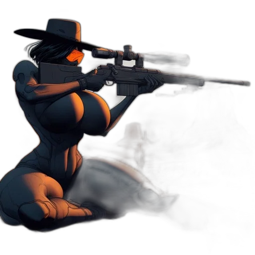 weapon, staff, animal, hat transparent PNG cut-out