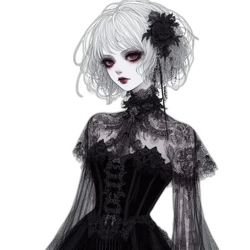 dress, mask, creature, face transparent PNG cut-out