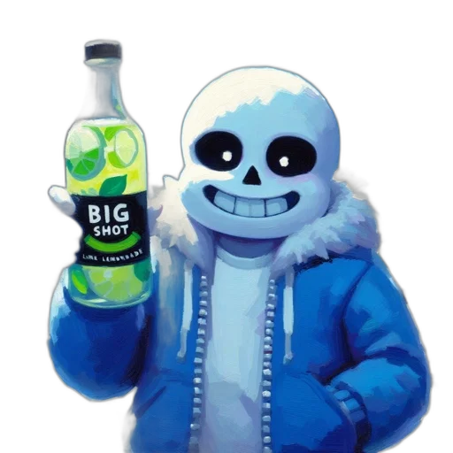 bottle, jacket, creature, robot transparent PNG cut-out