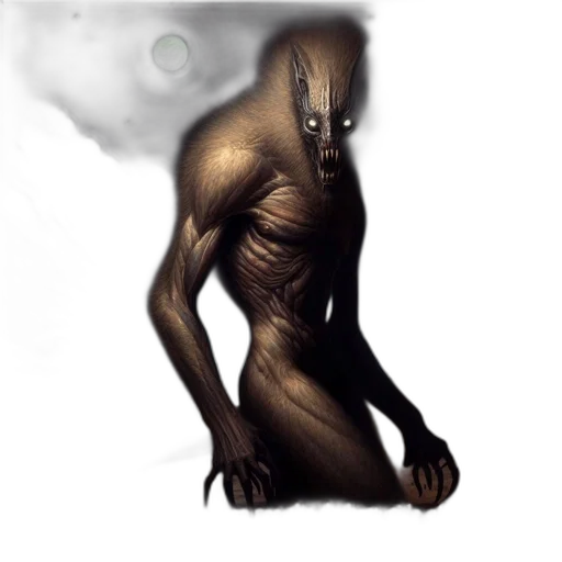 creature, animal, mask, staff transparent PNG cut-out