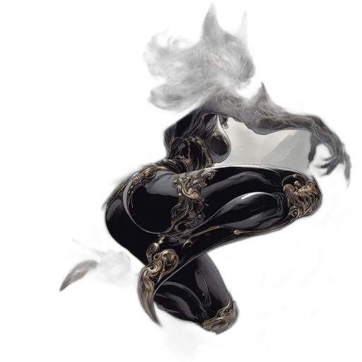 dragon, mask, sword, weapon transparent PNG cut-out