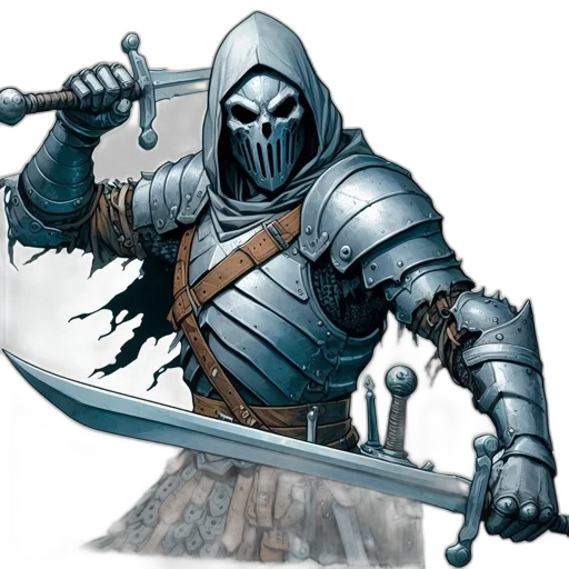 sword, weapon, mask, staff transparent PNG cut-out